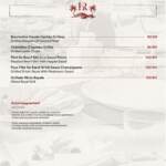 Menu Restaurant Hôtel Racine Marrakech December 2023 190111-571400